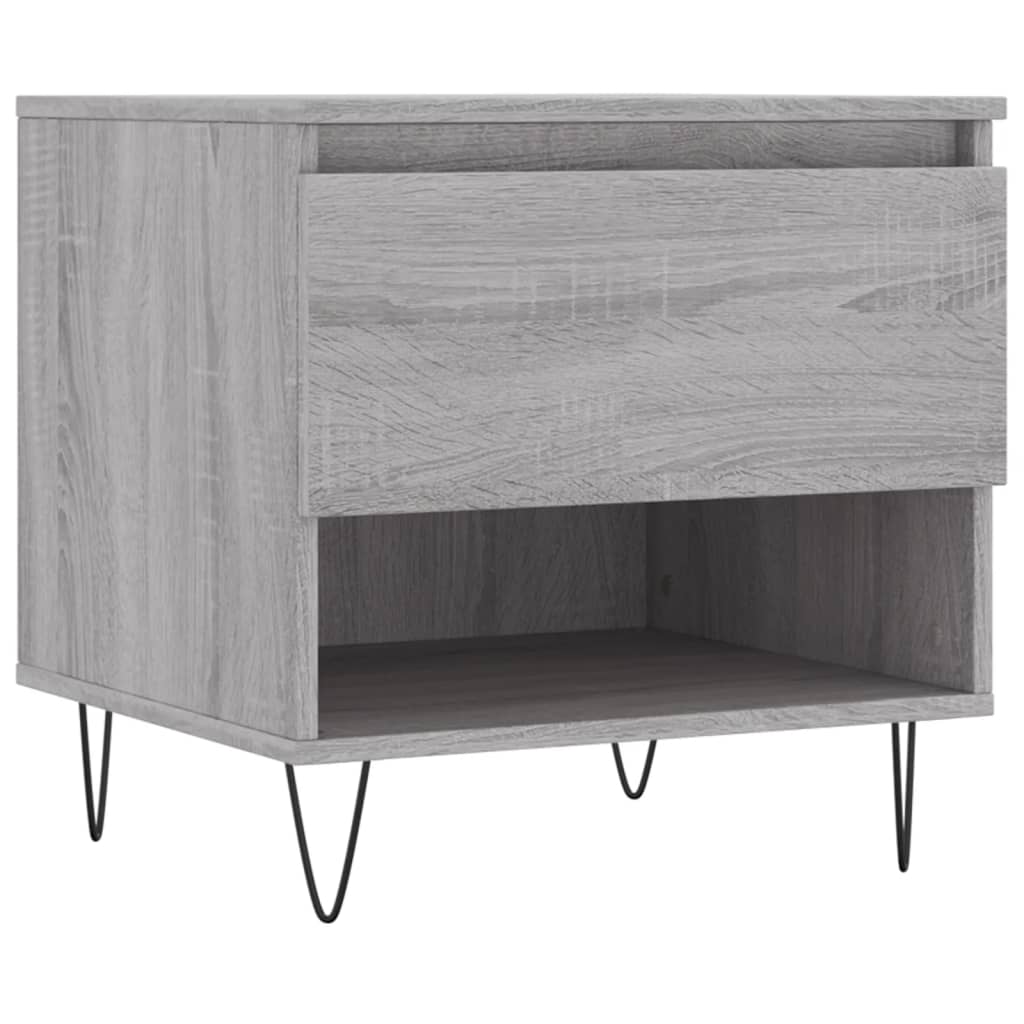 Stolići za kavu 2 kom boja hrast 50x46x50 cm konstruirano drvo