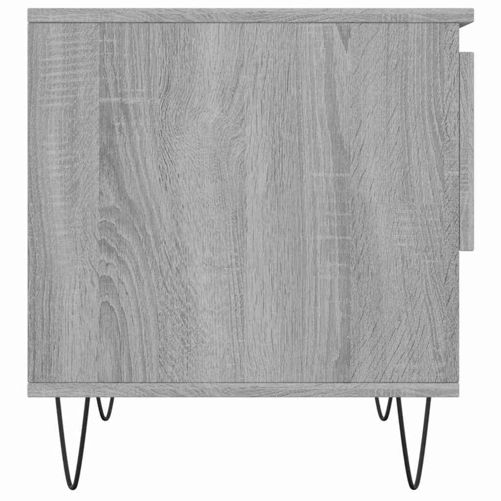 Stolići za kavu 2 kom boja hrast 50x46x50 cm konstruirano drvo