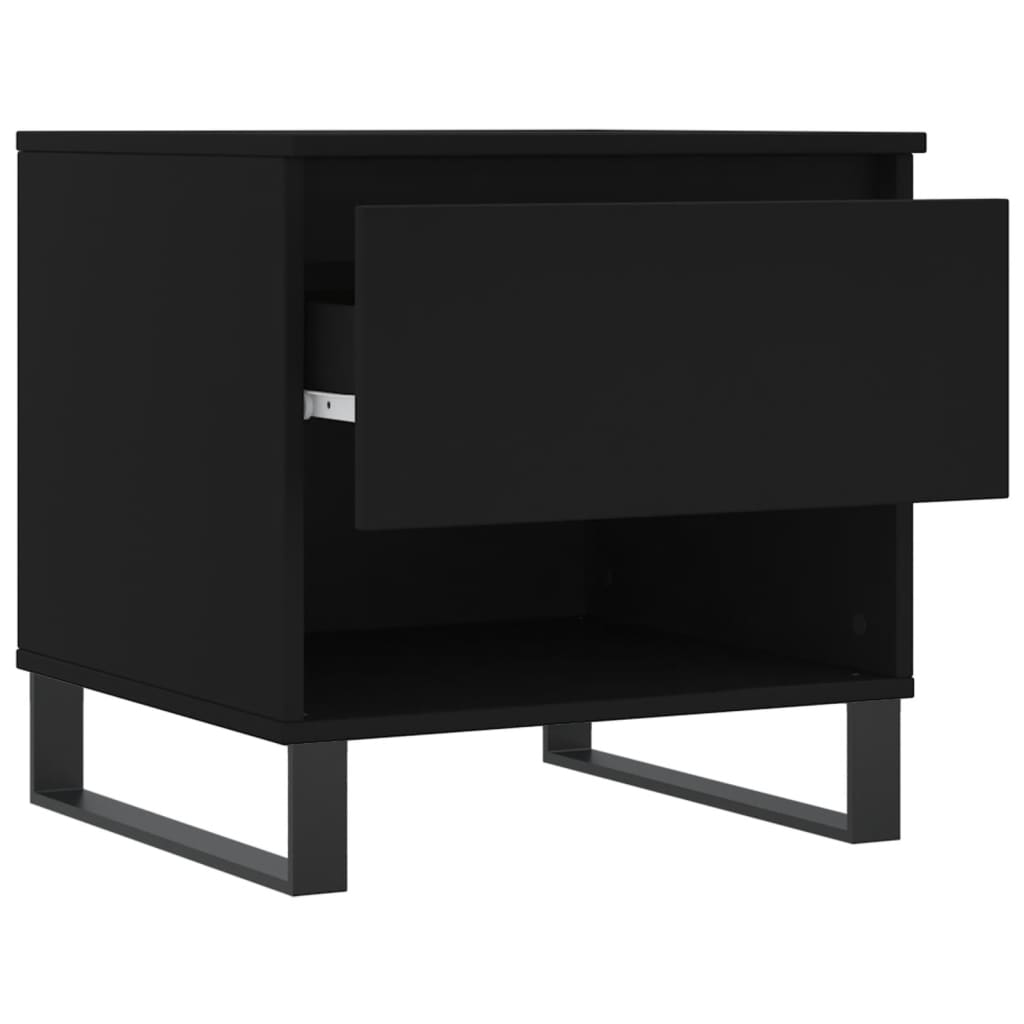 Stolići za kavu 2 kom crni 50x46x50 cm od konstruiranog drva
