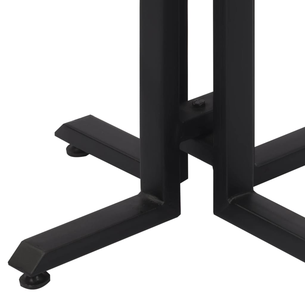 Stolić za kavu 55x55x40 cm od masivne obnovljene tikovine
