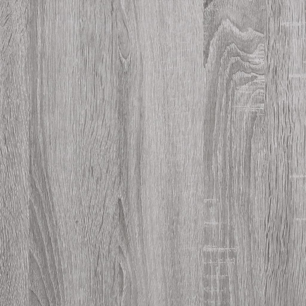 Komoda sivog hrasta sonome 100x35x75 cm od konstruiranog drva