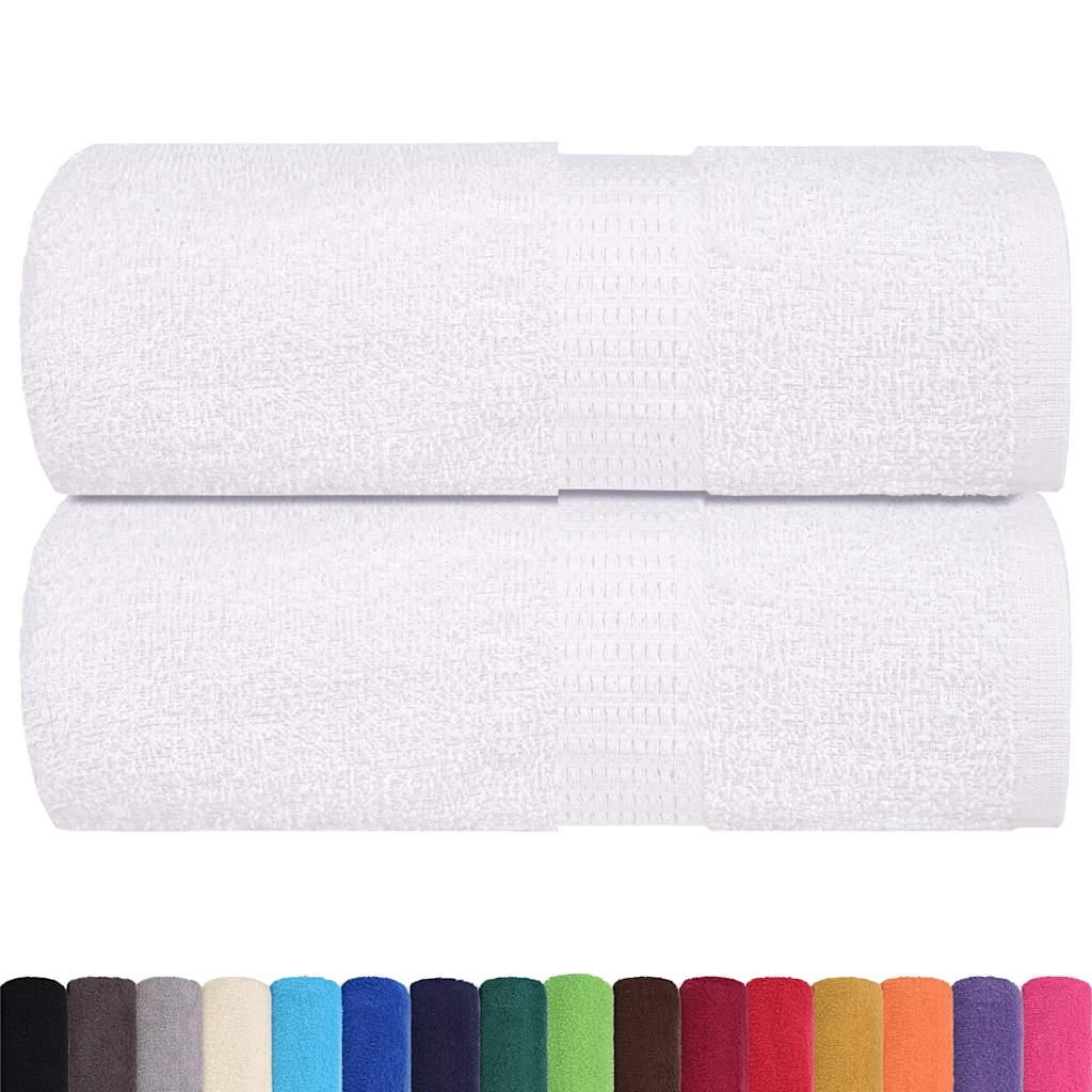 Ručnici za goste FROGN 2 kom Bijeli 30x50 cm 360 g/m²