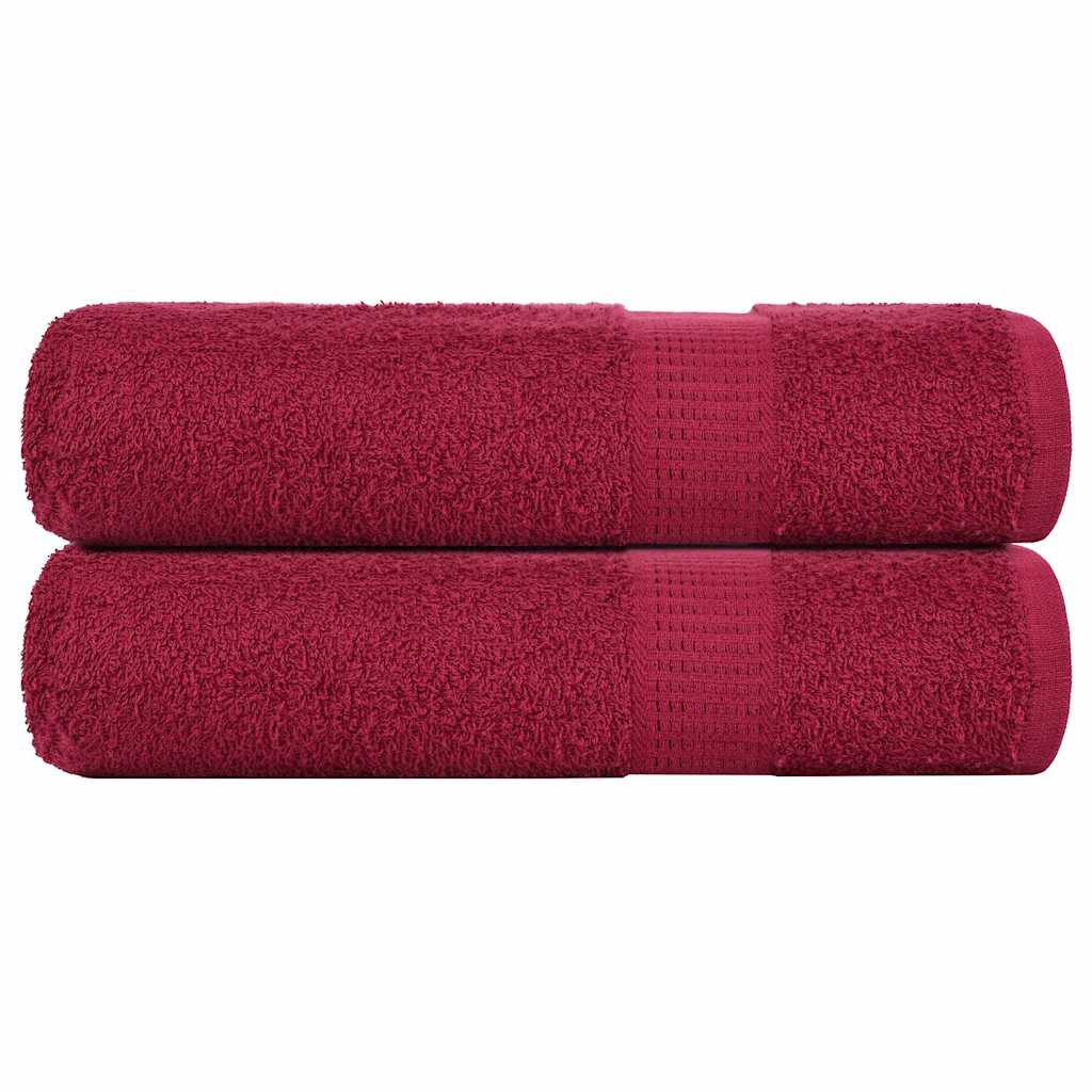 Ručnici za ruke FROGN 2 kom. Bordo 50x100 cm 360 g/m²