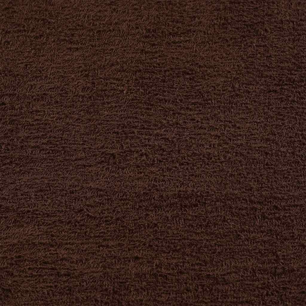 Ručnici za goste FROGN 10 kom. Smeđi 30x50 cm 360 g/m²