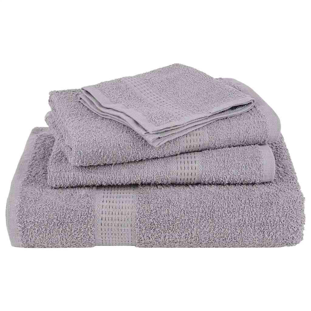 Ručnici za pranje FROGN 4 kom. sive 30x30 cm 360 g/m²