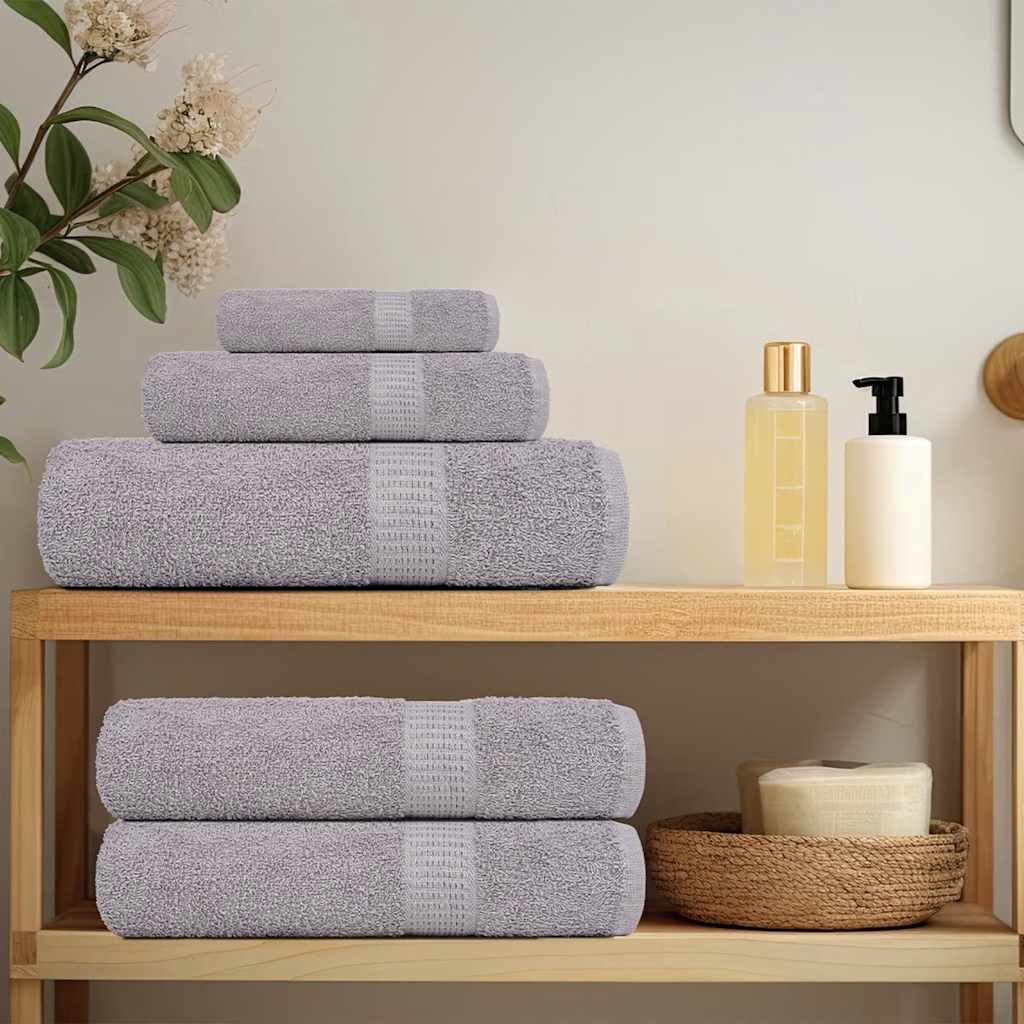 Ručnici za kupanje FROGN 2 kom sivi 100x150 cm 360 g/m²