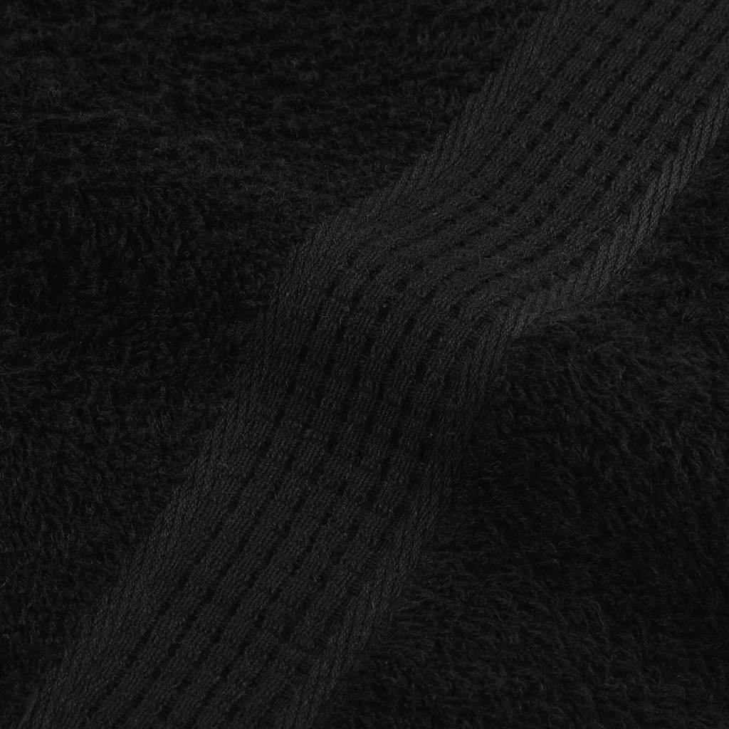 Ručnici za goste FROGN 4 kom. Crni 30x50 cm 360 g/m²