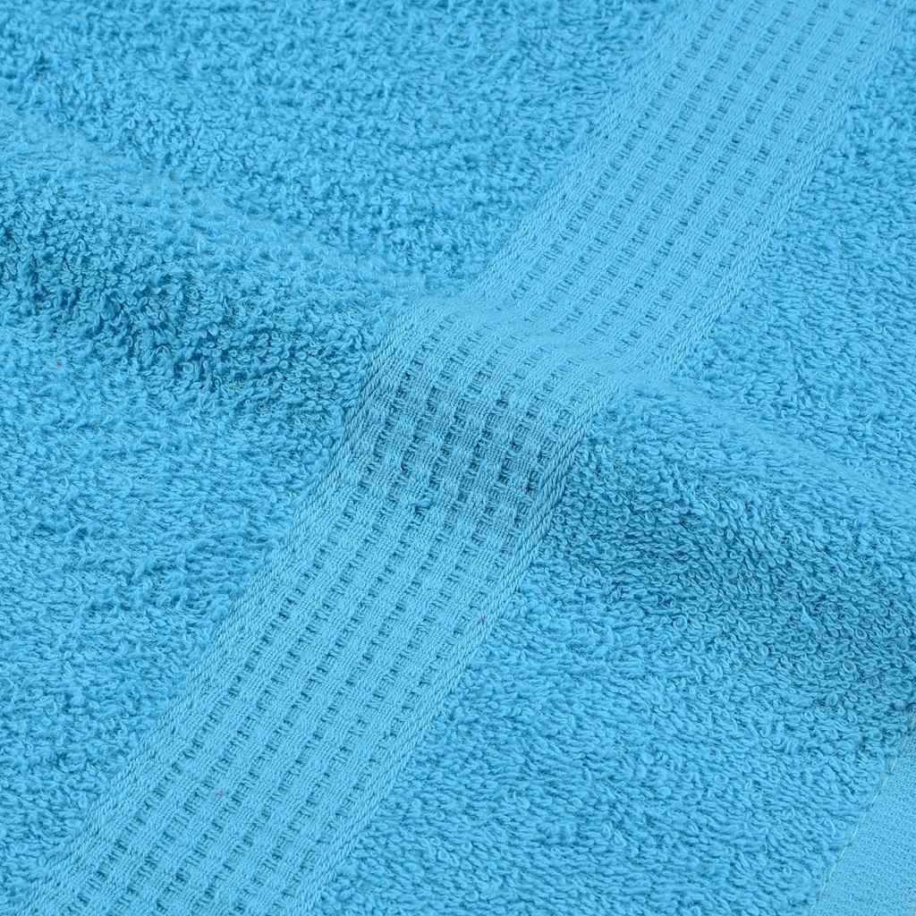 Ručnici za pranje ŽABA 2 kom. tirkizne 30x30 cm 360 g/m²