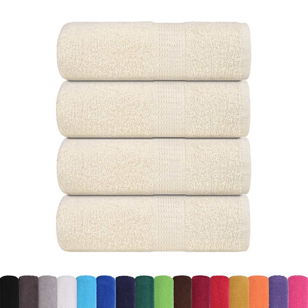 Ručnici za pranje FROGN 4 kom. krem 30x30 cm 360 g/m²