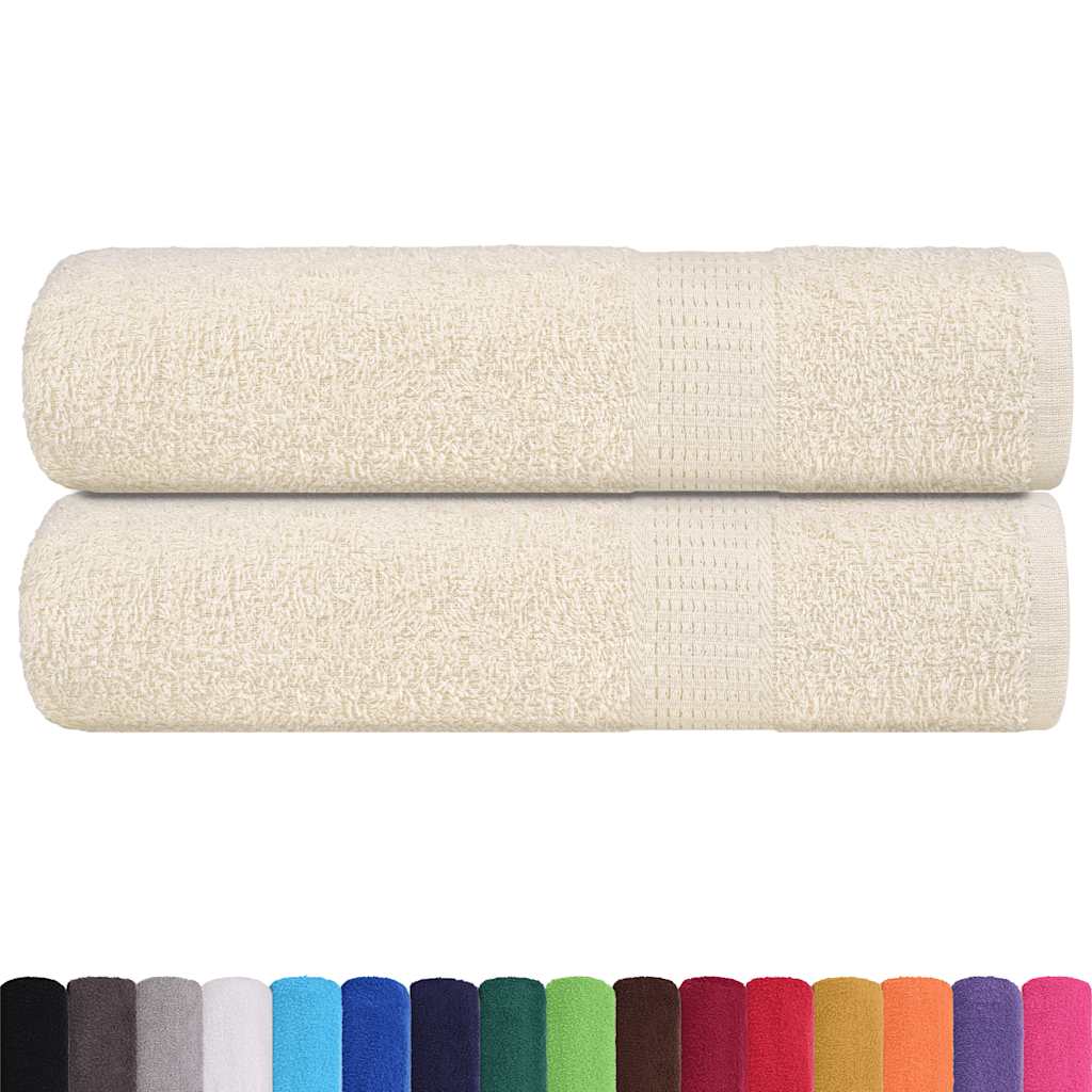 Ručnici za ruke FROGN 2 kom. Krem 50x100 cm 360 g/m²