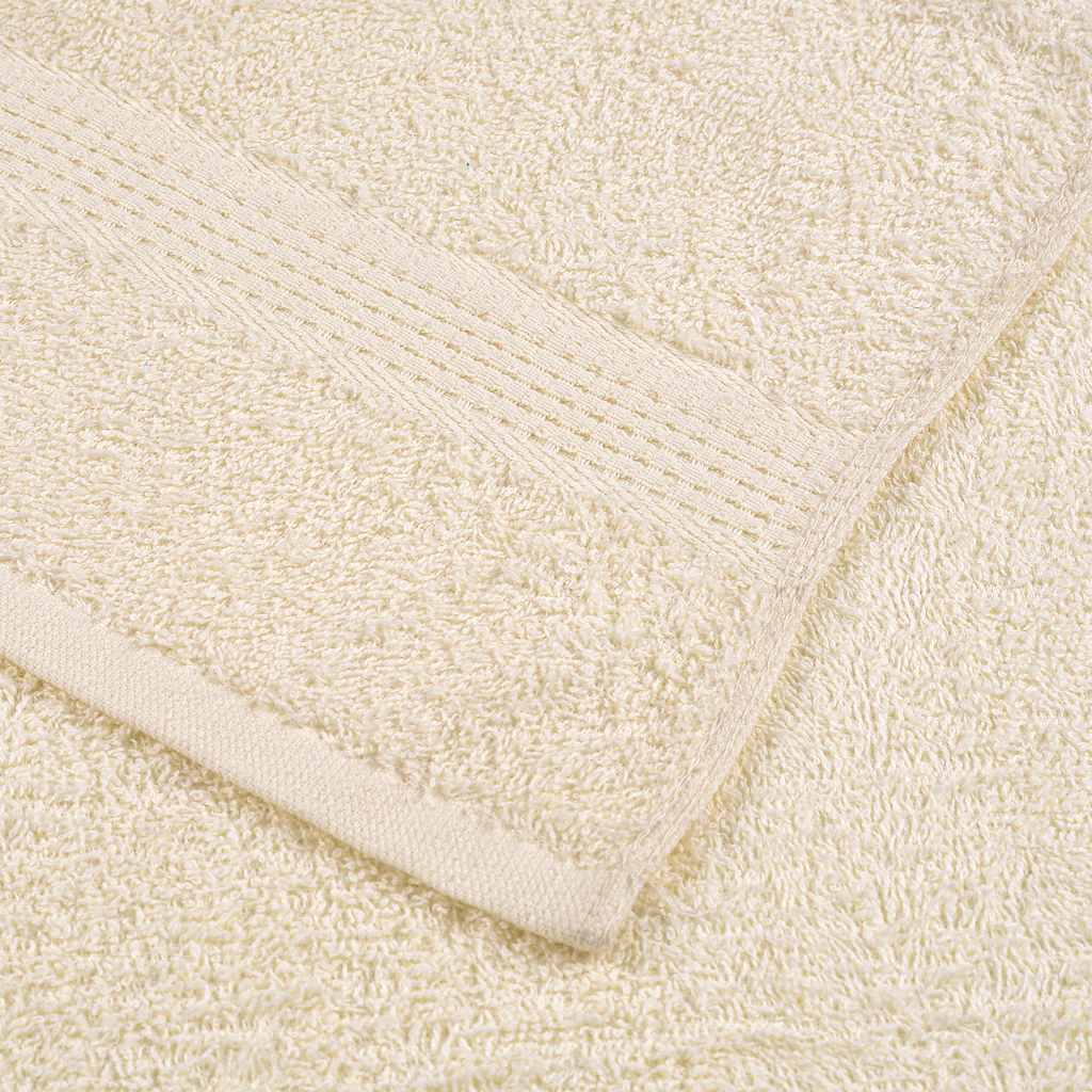 Ručnici za kupanje FROGN 2 kom. Krem 100x150 cm 360 g/m²