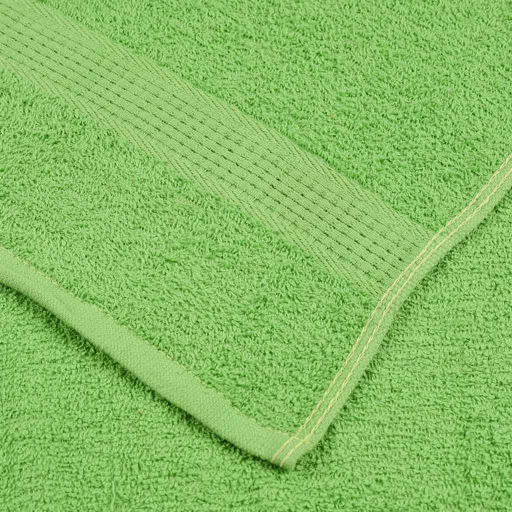 Ručnici za pranje FROGN 2 kom. Zelene boje jabuke 30x30 cm 360 g/m²
