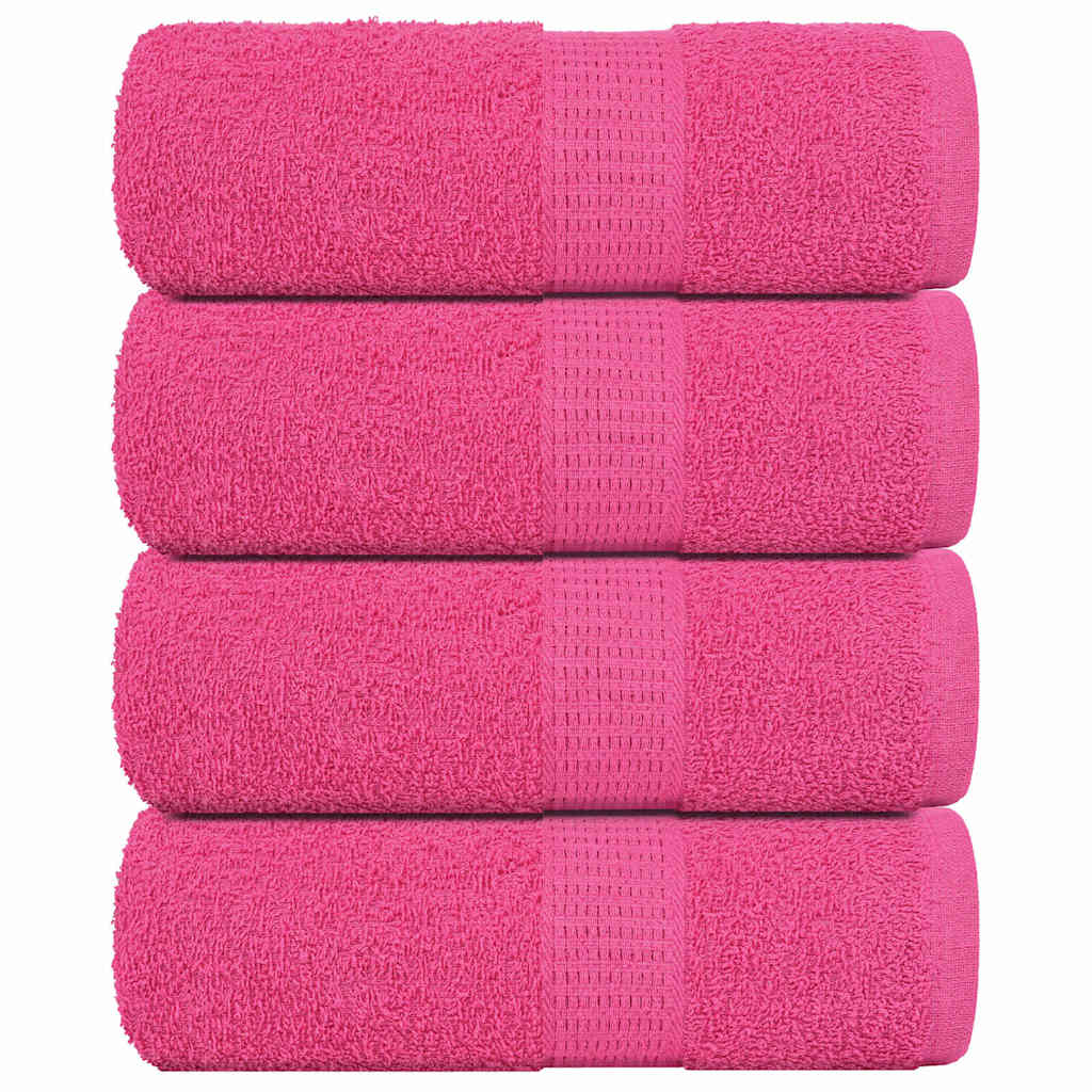 Ručnici za pranje FROGN 4 kom. Roze 30x30 cm 360 g/m²