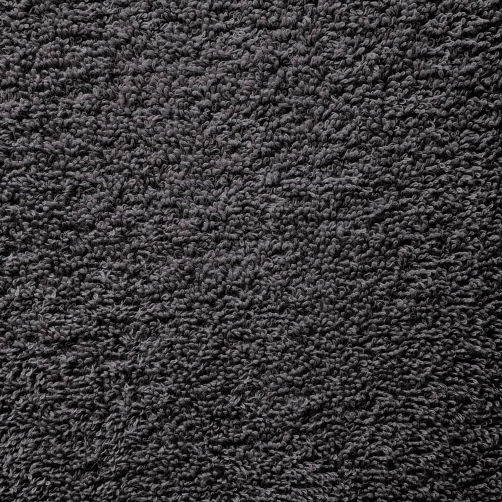 Premium ručnici za ruke SOLUND 2 kom. antracit 50x100 cm 600 g/m²
