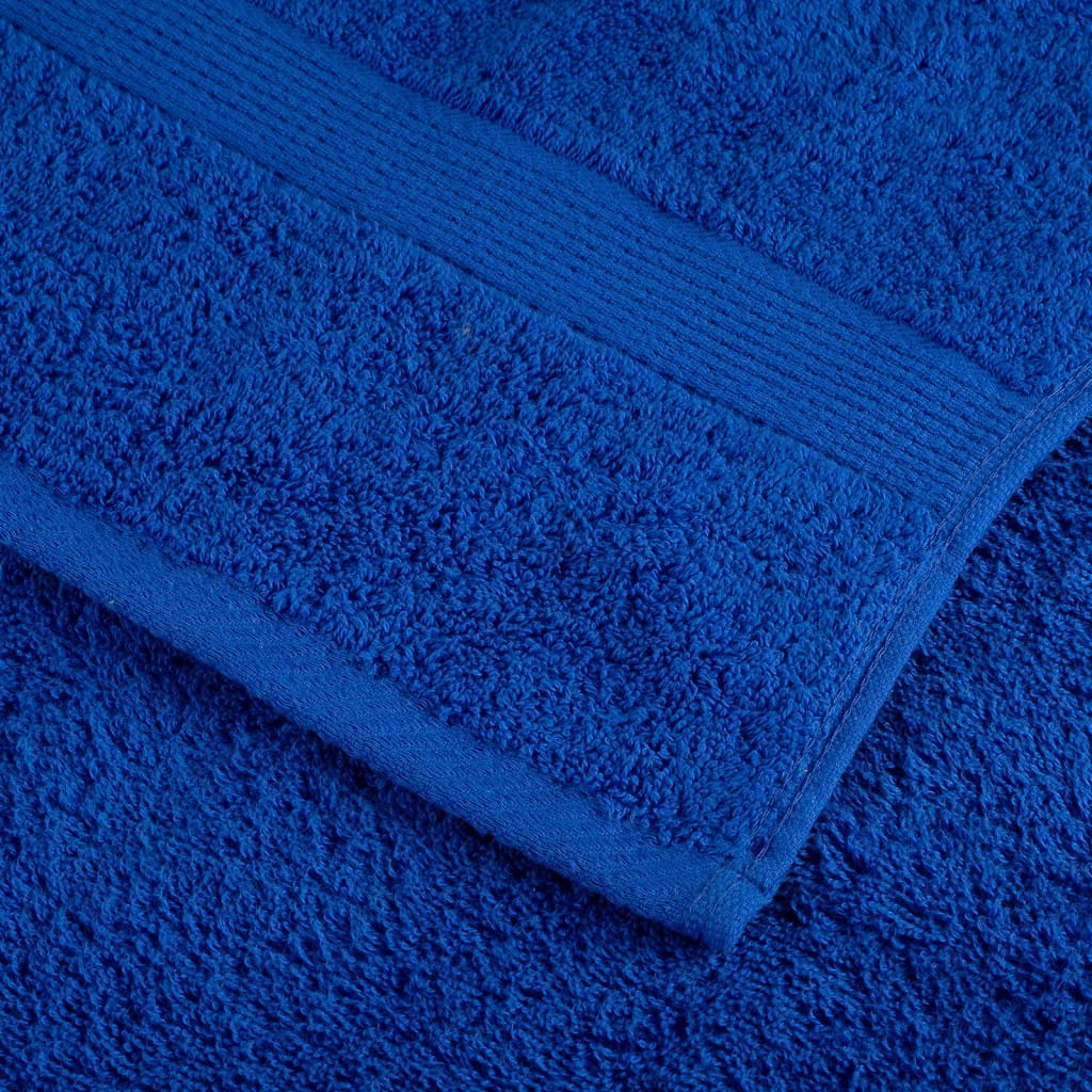 Premium ručnici za goste SOLUND 4 kom. plavi 30x50 cm 600 g/m²