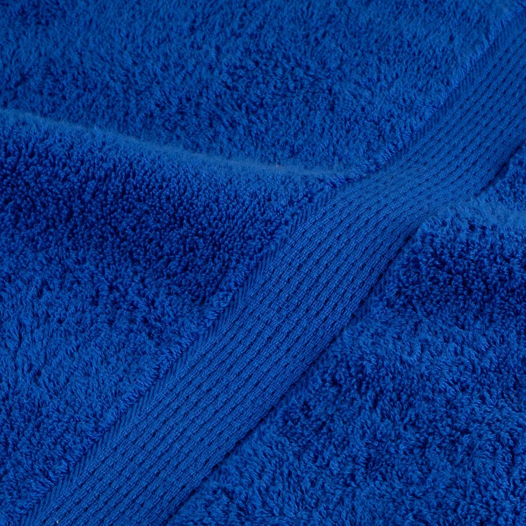 Premium ručnici za goste SOLUND 4 kom. plavi 30x50 cm 600 g/m²