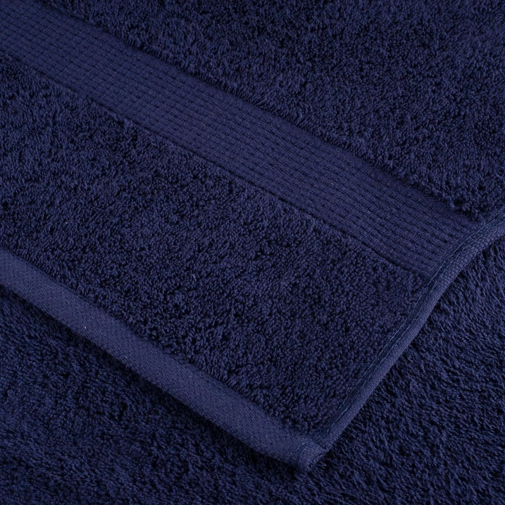 Premium ručnici za pranje SOLUND 4 kom. tamnoplave 30x30 cm 600 g/m²