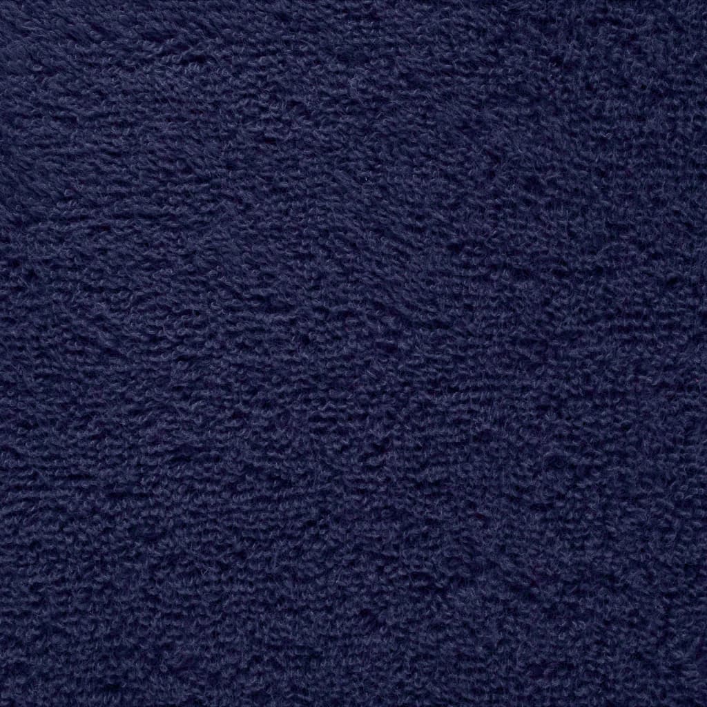 Premium ručnici za goste SOLUND 10 kom. tamnoplave boje 30x50 cm 600 g/m²