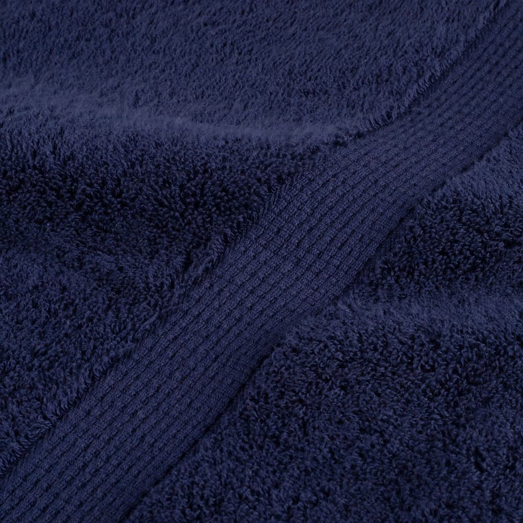 Premium ručnici za ruke SOLUND 2 kom. tamnoplavi 50x100 cm 600 g/m²