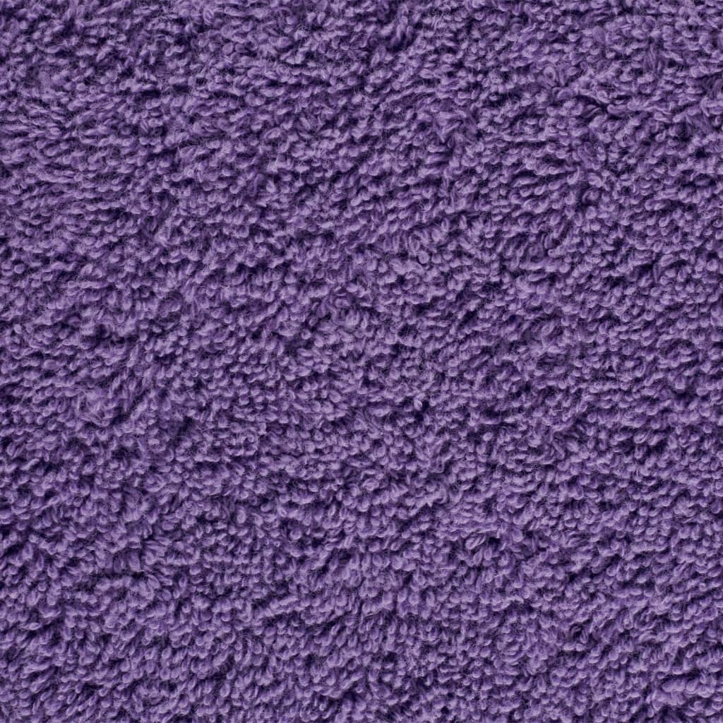 Premium ručnici za goste SOLUND 4 kom. ljubičasti 30x50 cm 600 g/m²