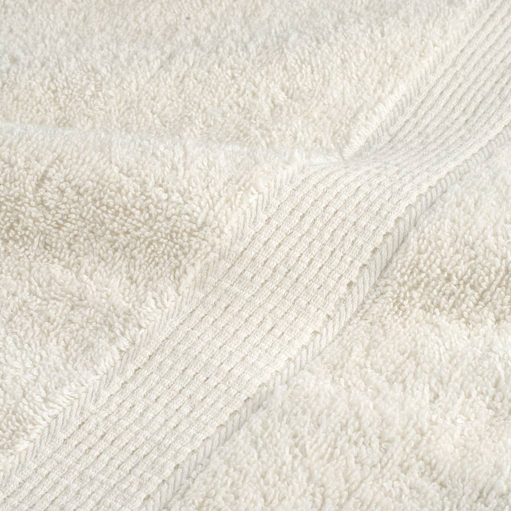 Premium ručnici za pranje SOLUND 4 kom. krem 30x30 cm 600 g/m²