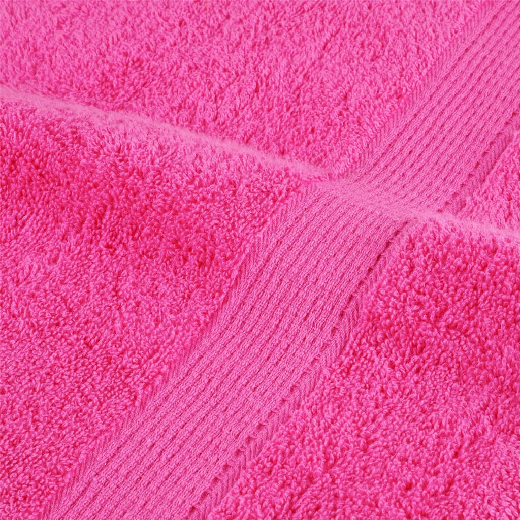 Premium ručnici za pranje SOLUND 2 kom. ružičaste 30x30 cm 600 g/m²
