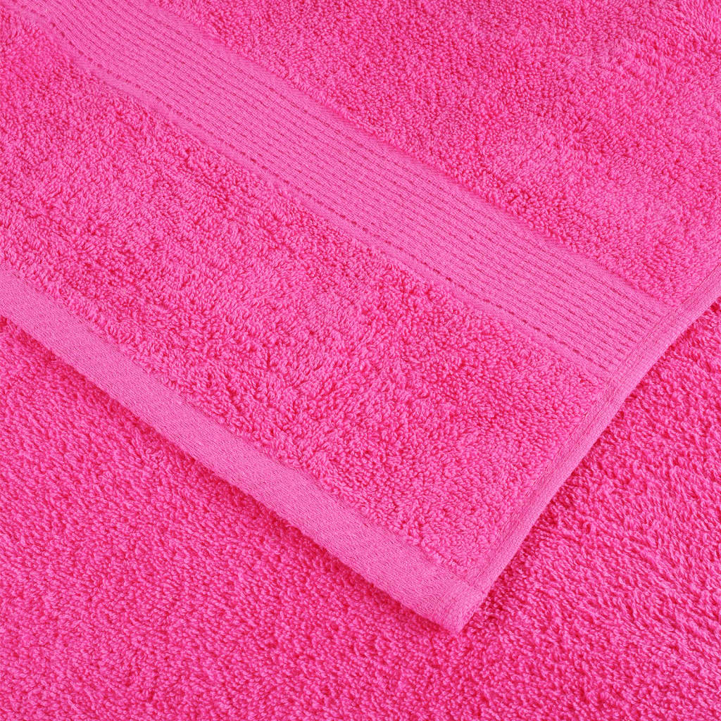 Premium ručnici za pranje SOLUND 2 kom. ružičaste 30x30 cm 600 g/m²