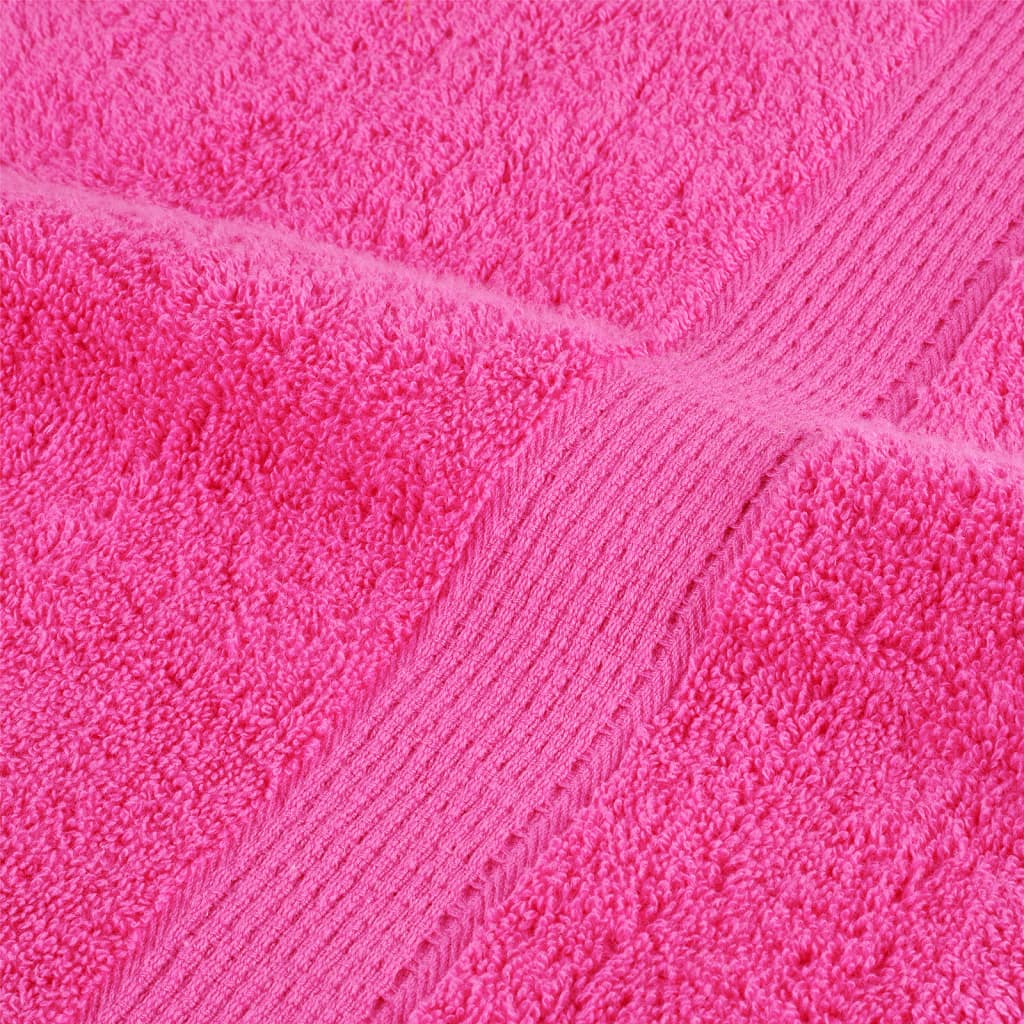 Premium ručnici za ruke SOLUND 2 kom. ružičasti 50x100 cm 600 g/m²