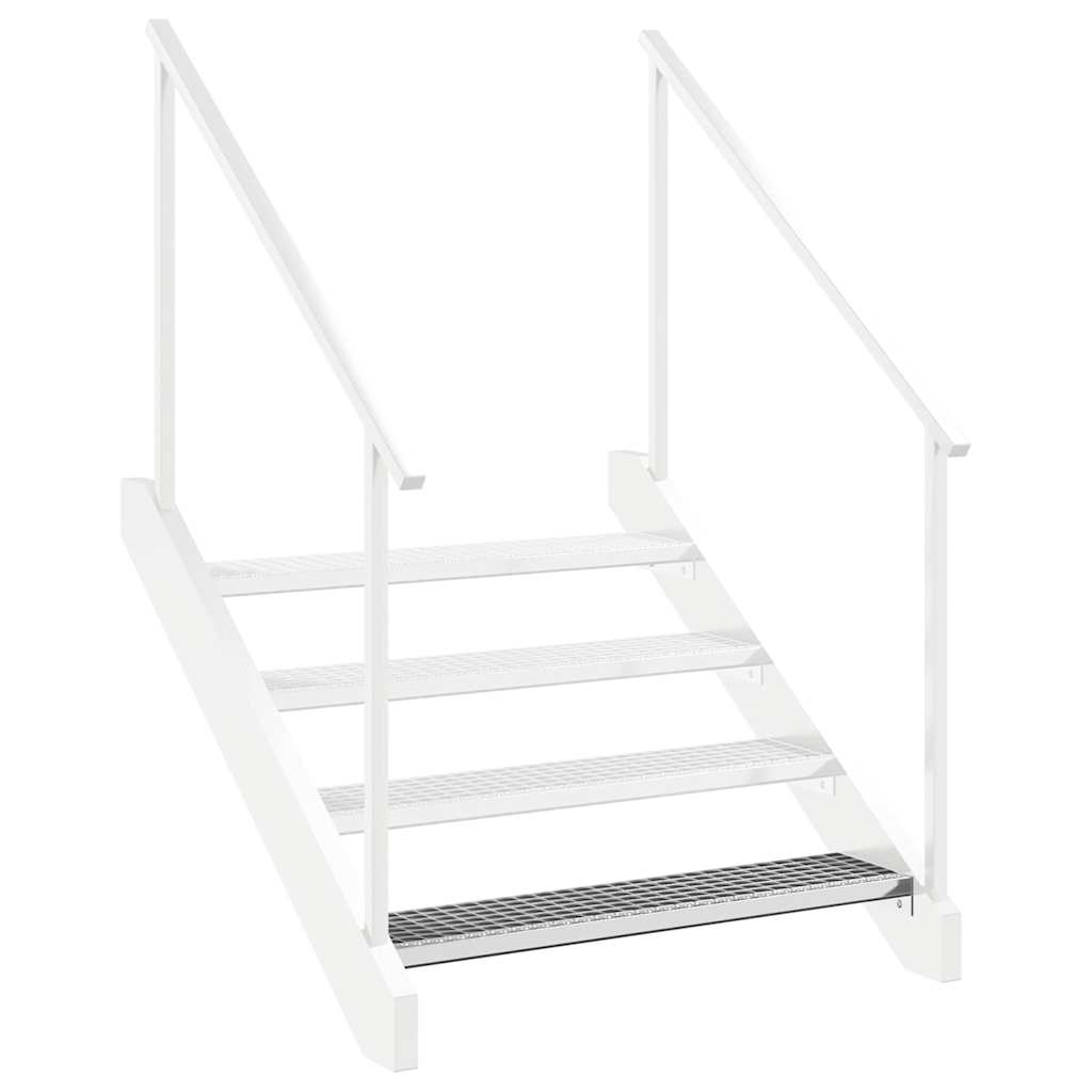 Rešetkasta stepenica 90 x 24 x 7 cm od pocinčanog čelika