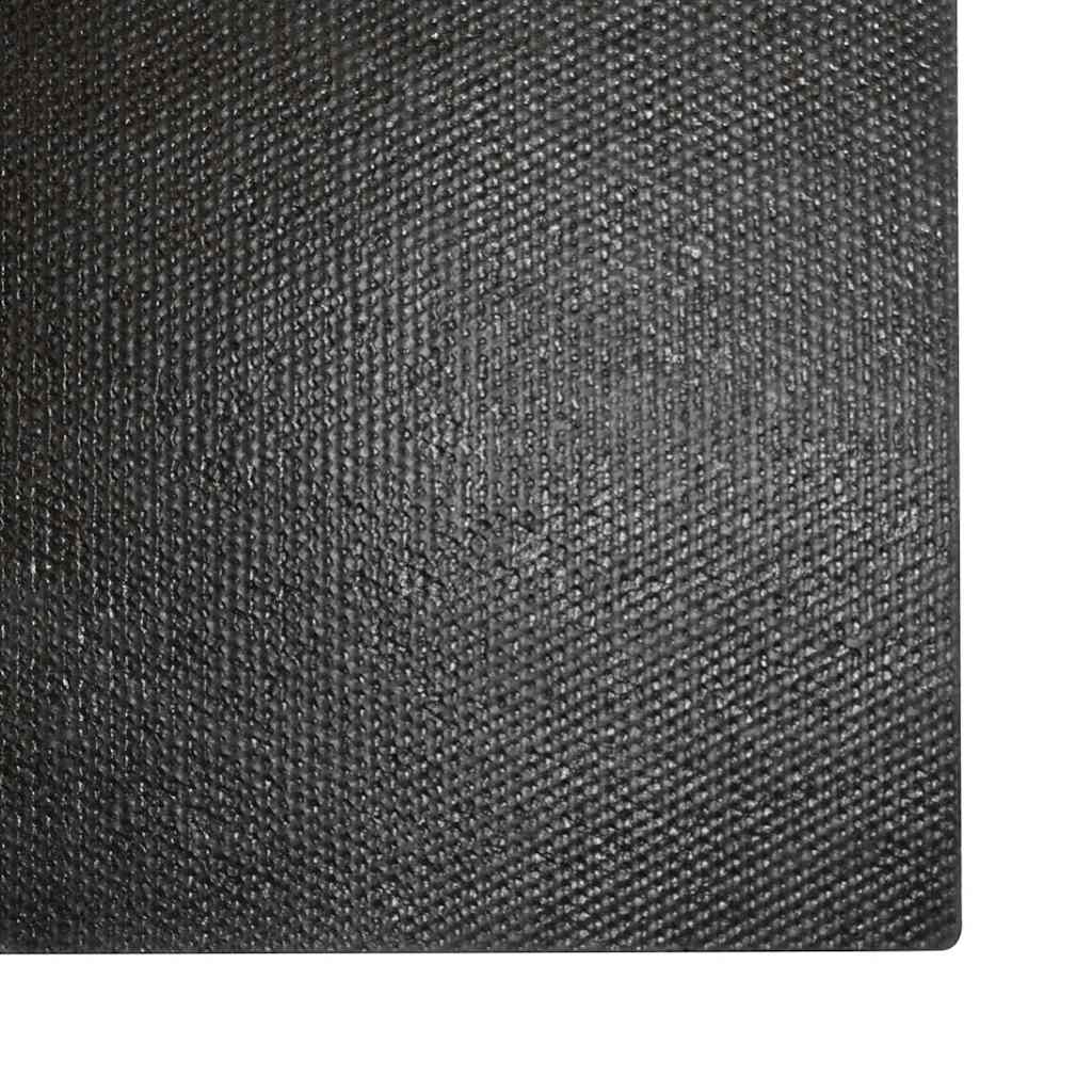 Otirač za vrata crni 40x60 cm čupavi kokosovi vlakni