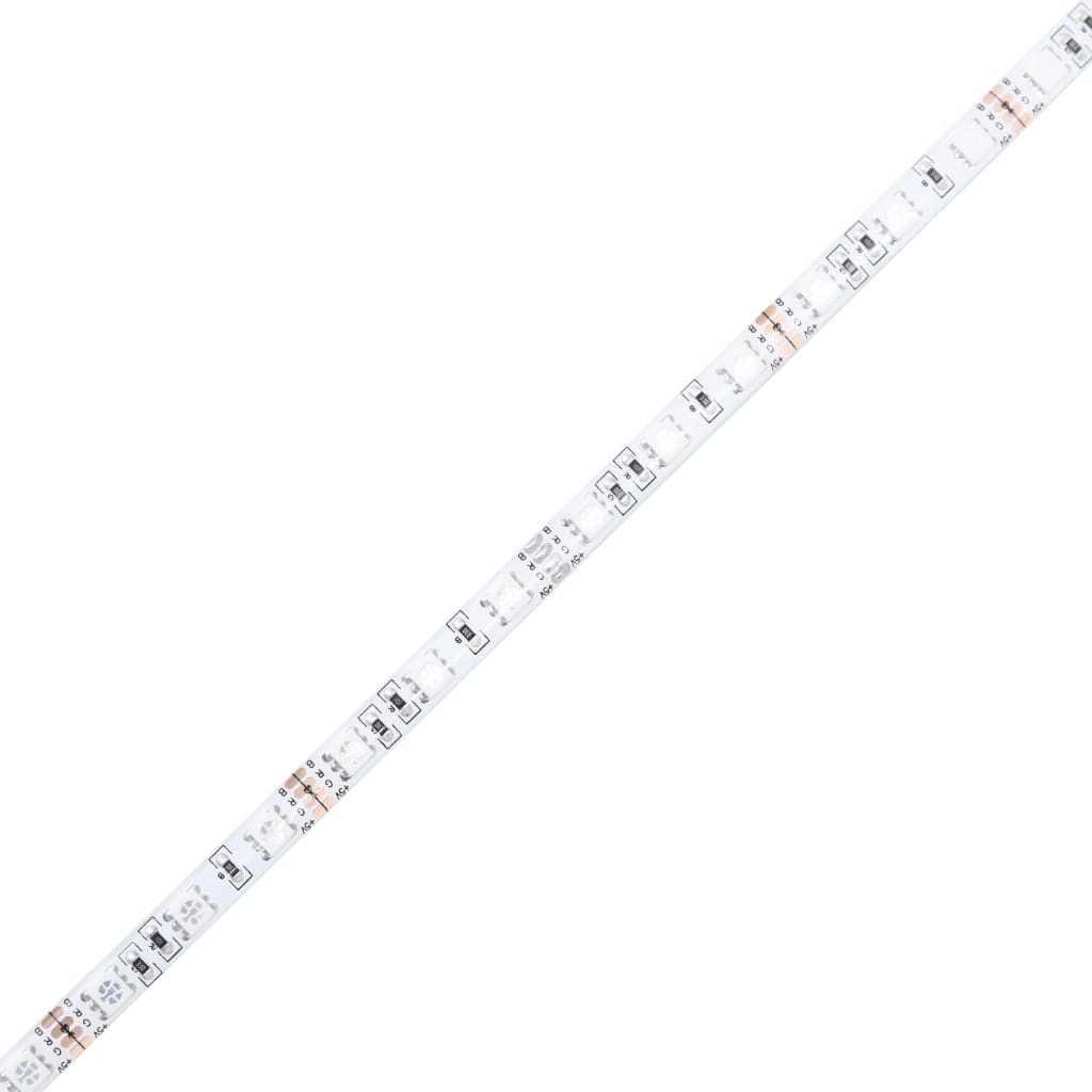Okvir za krevet s uzglavljem i LED boja hrasta 160x200 cm