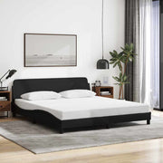 Okvir za krevet Dover Crni 180x200 cm Tkanina