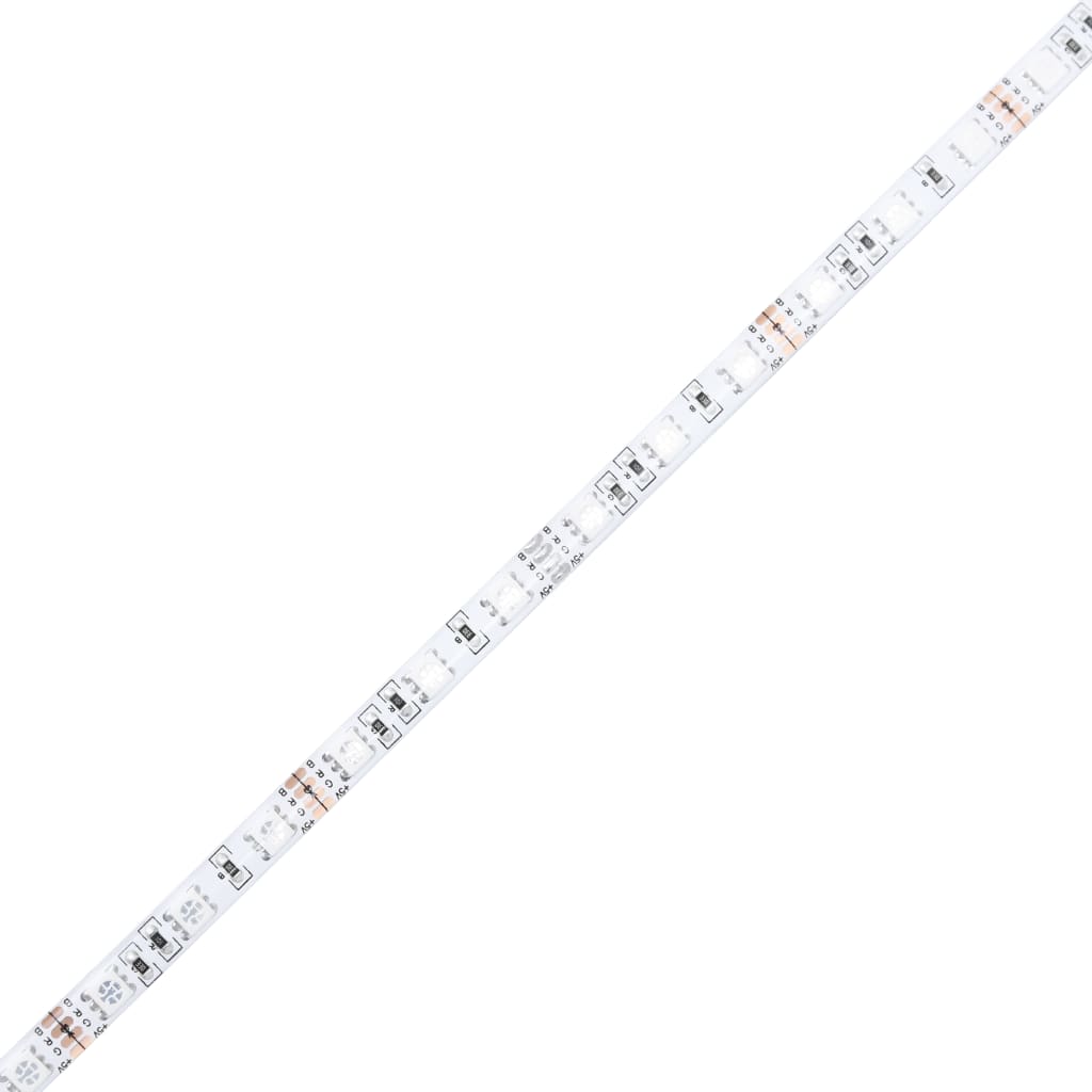 Okvir za krevet s LED svjetlima crni 100 x 200 cm drveni