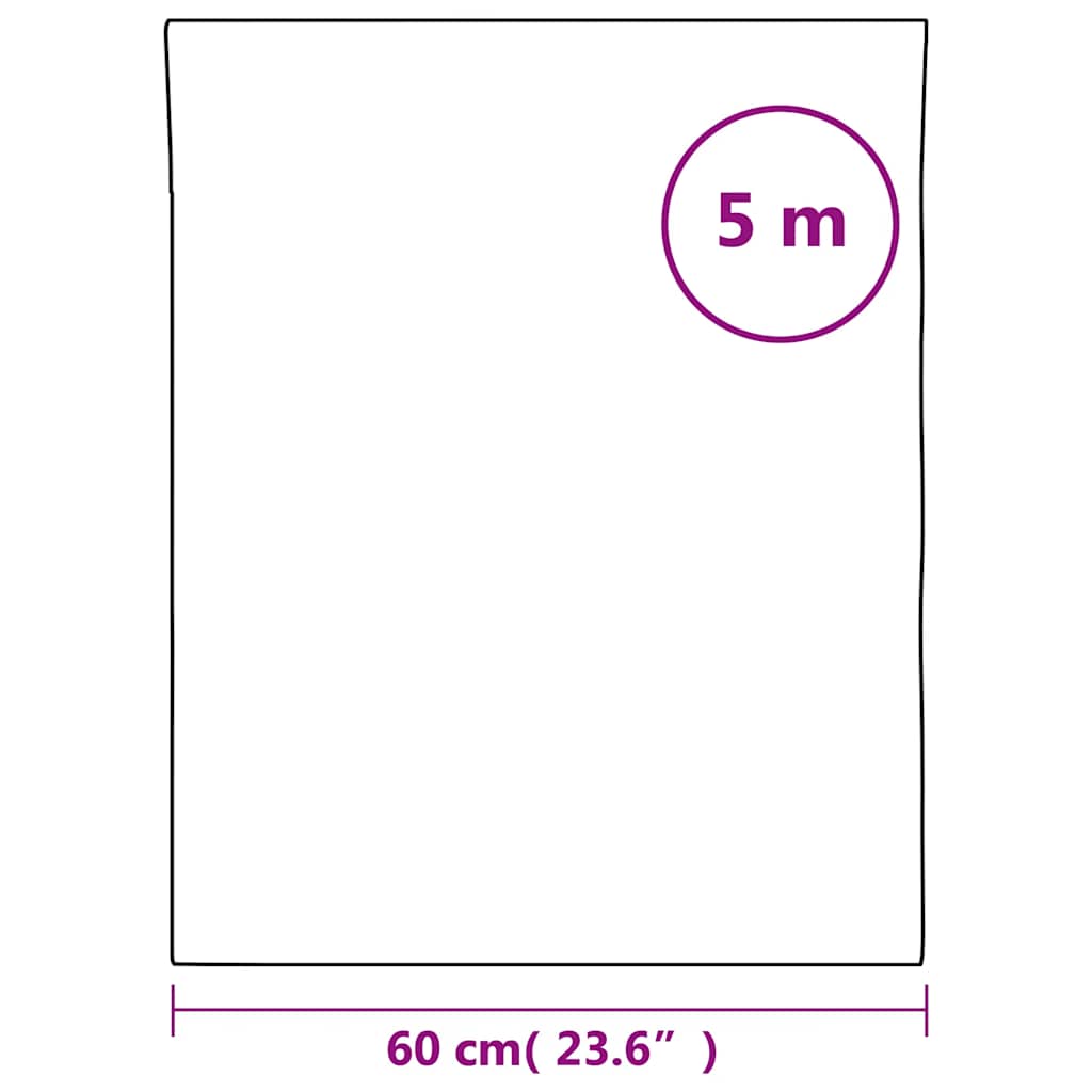 Prozorska folija matirana s uzorkom bambusa 60 x 500 cm PVC