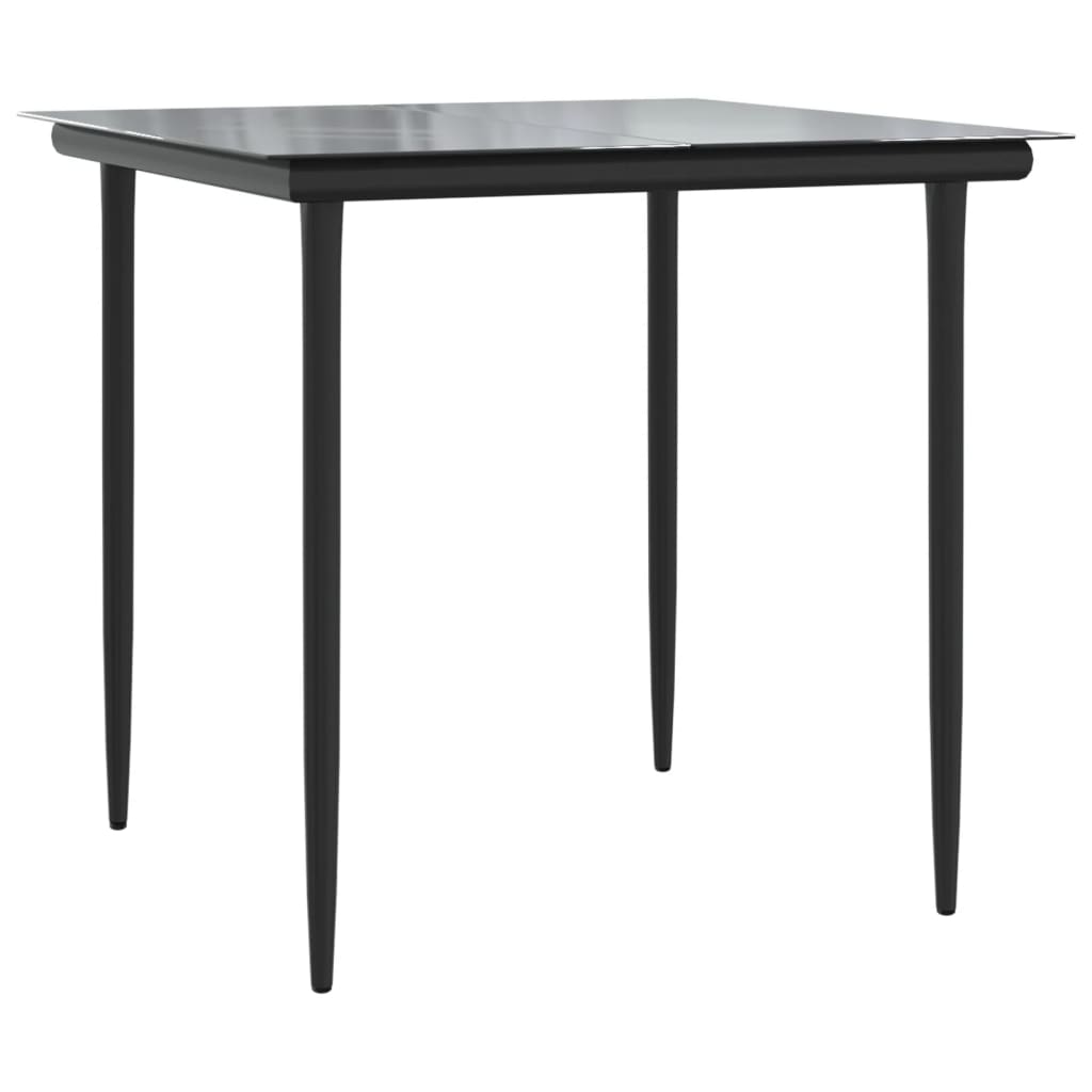 3-dijelni bistro set s jastucima bež od poliratana 80 cm table length