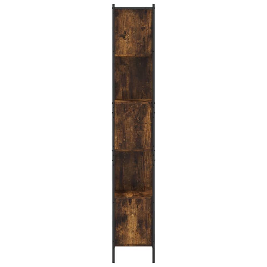 Regal za knjige boja hrasta 72x28x172 cm od konstruiranog drva