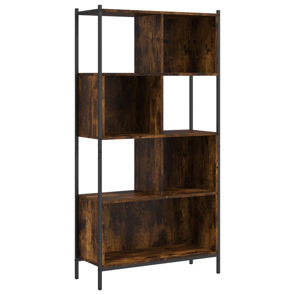 Regal za knjige boja hrasta 72x28x172 cm od konstruiranog drva