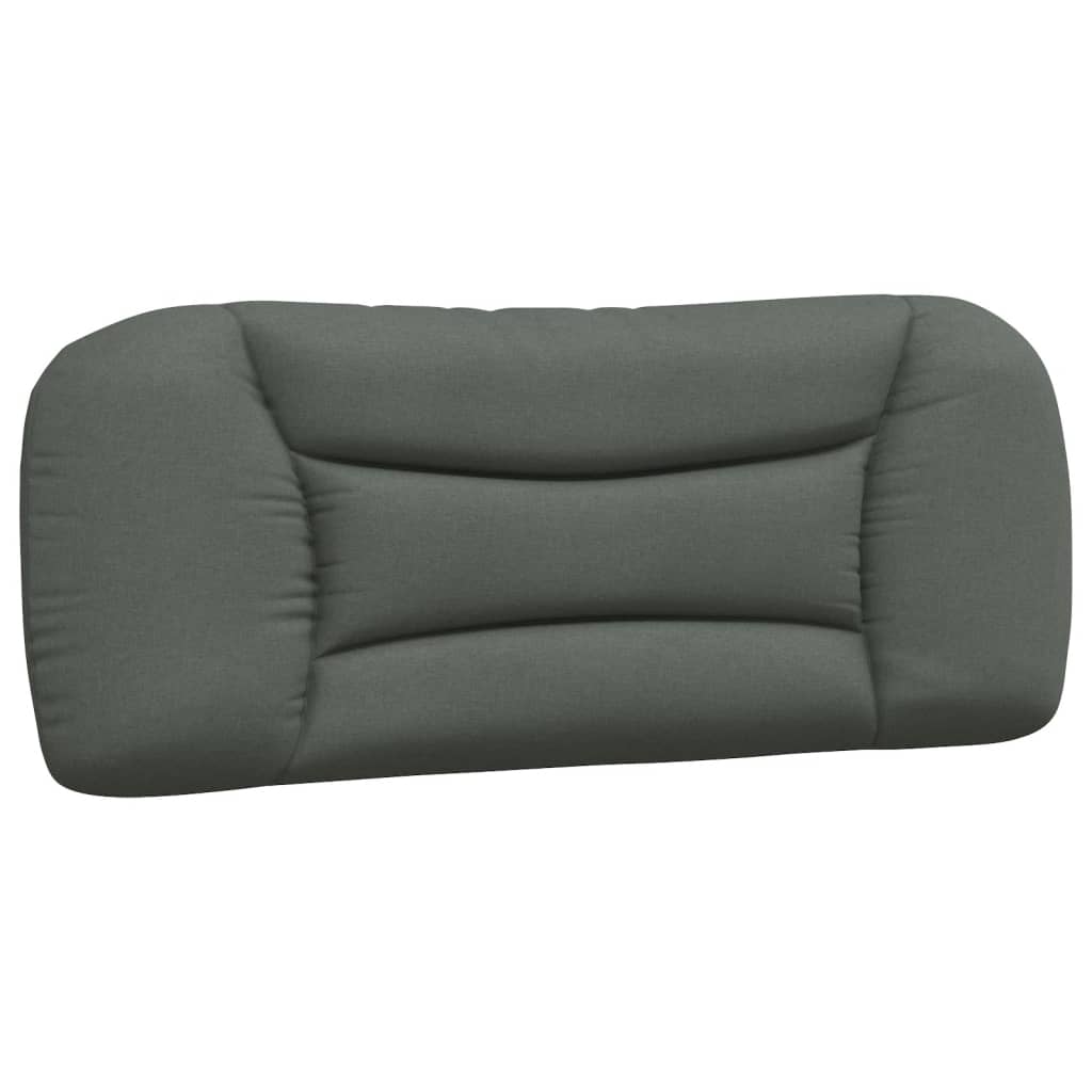 Jastuk za uzglavlje Hvar tamno sivi 100 cm tkanina