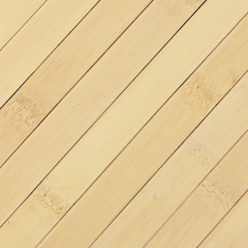 Tepih pravokutni svijetli prirodni 70 x 500 cm od bambusa