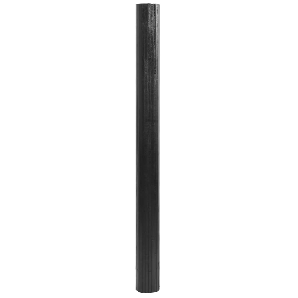 Tepih pravokutni sivi 80 x 300 cm od bambusa