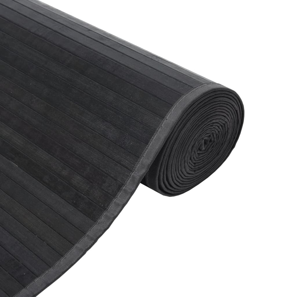 Tepih Pravokutni sivi 60x100 cm bambus