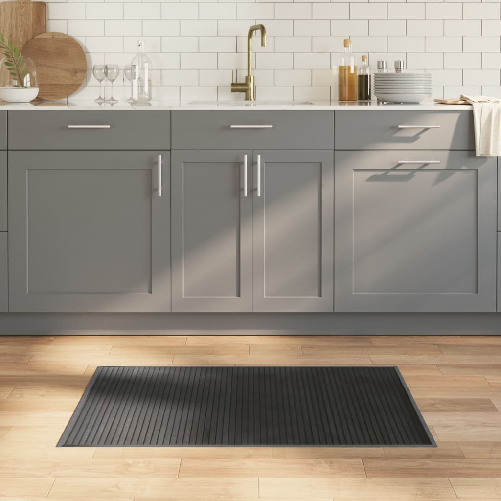 Tepih Pravokutni sivi 60x100 cm bambus