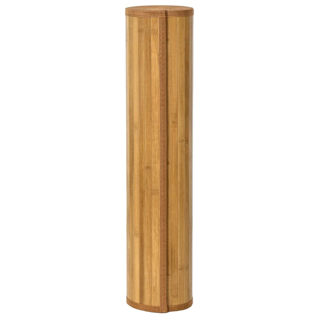 Tepih Kvadratni Prirodni 100x100 cm Bambus