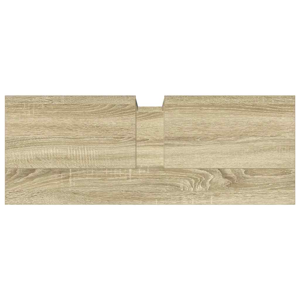 Ormarić za umivaonik boja hrasta sonome 80 x 30 x 60 cm drveni