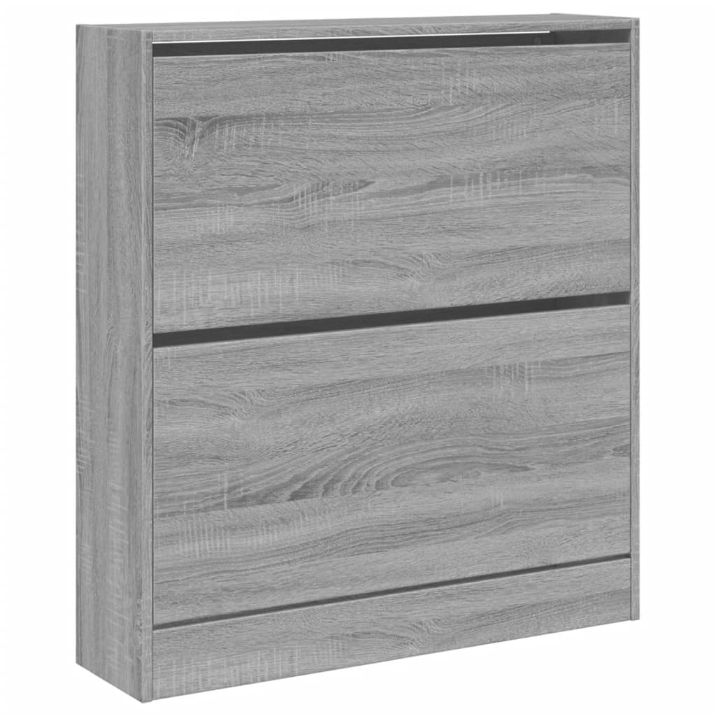 Ormarić za cipele boja hrasta 80x21x87,5 cm konstruirano drvo