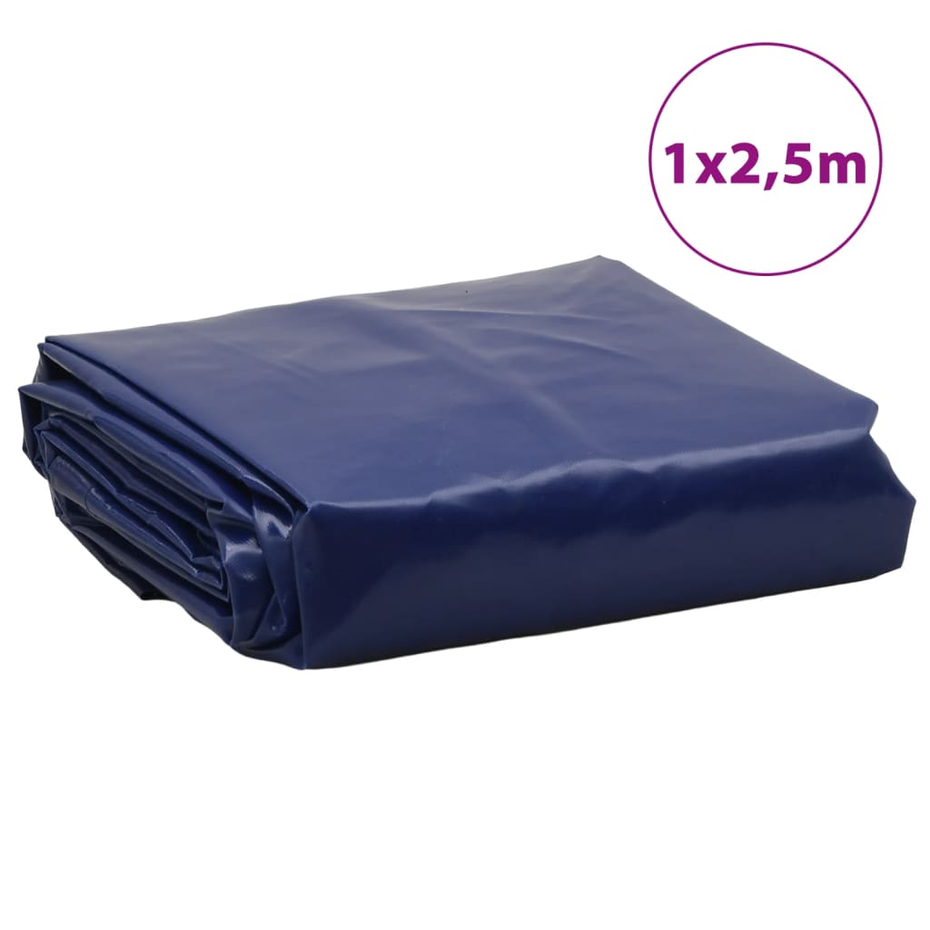 Cerada plava 1x2,5 m 650 g/m²