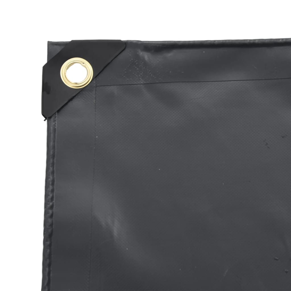 Cerada antracit 3,5 x 5 m 650 g/m²