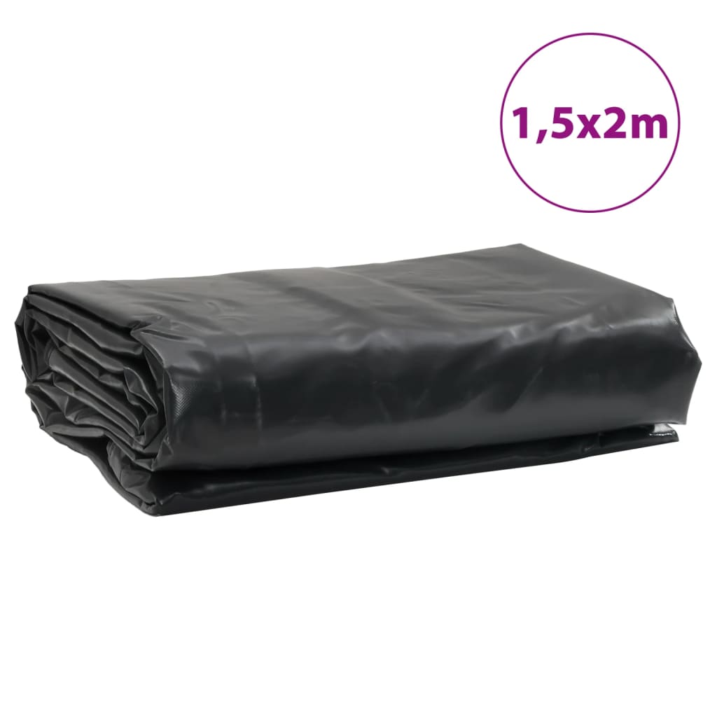 Cerada antracit 1,5x2 m 650 g/m²