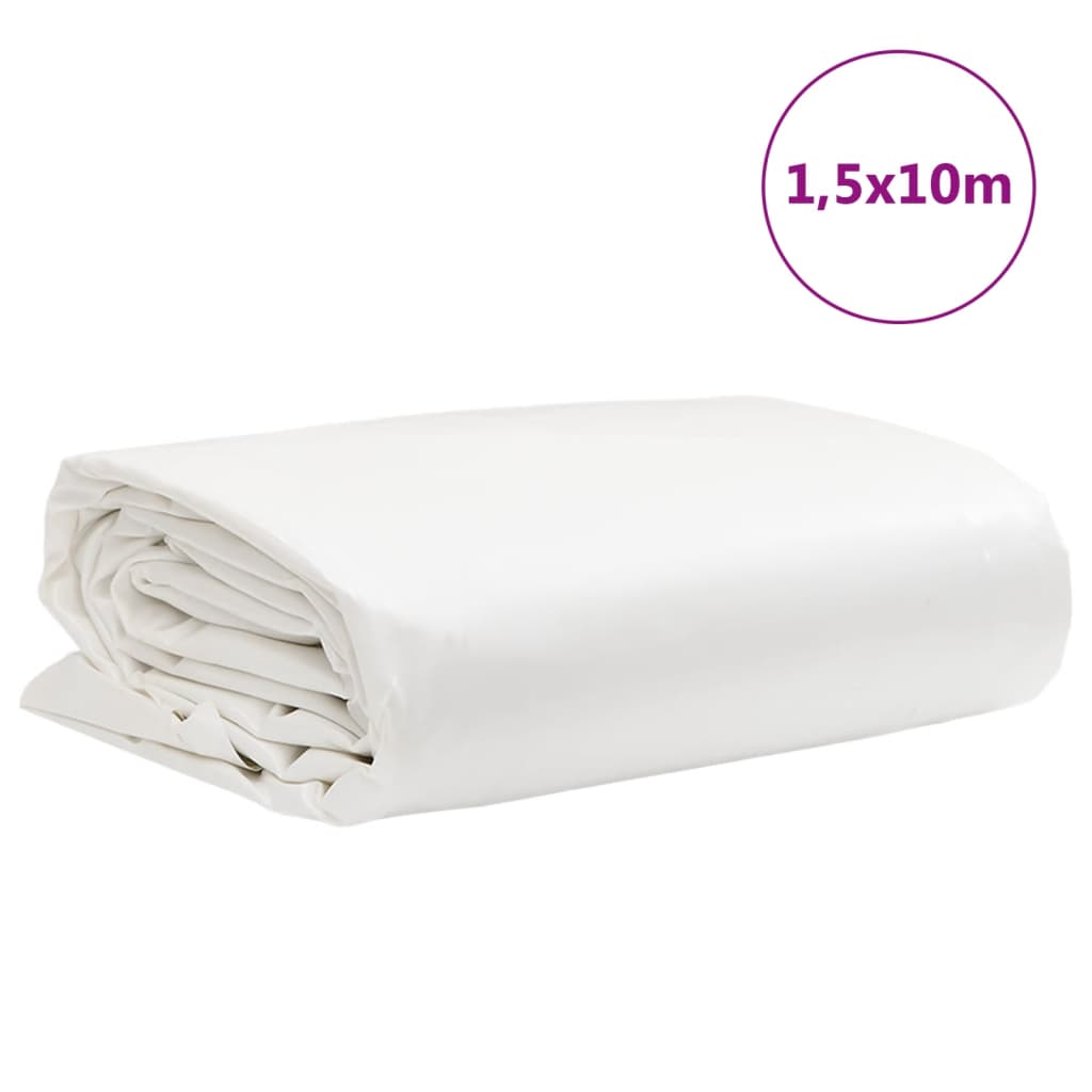 Cerada bijela 1,5 x 10 m 650 g/m²