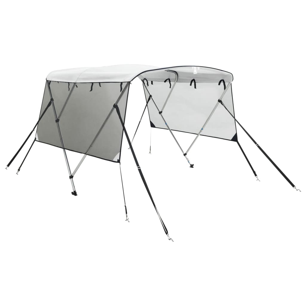 Tenda bimini s 3 luka i mrežastim zidovima 183x(154-167)x137 cm